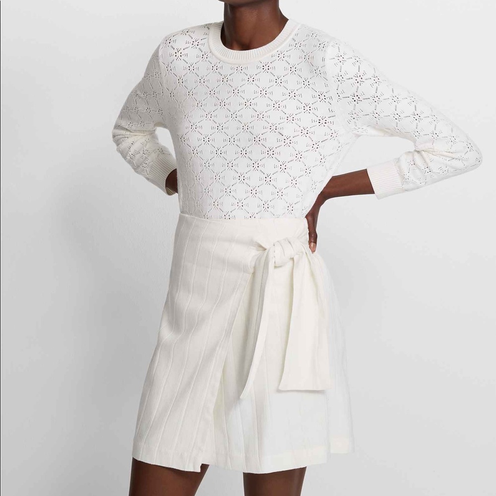 Club Monaco Wrap Mini Skirt